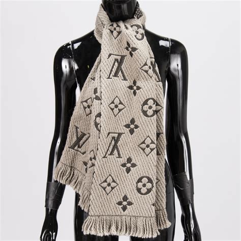 louis vuitton logomania scarf price|louis vuitton signature scarf.